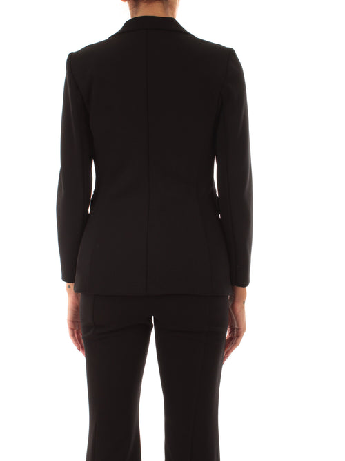 Iblues GUFO blazer aderente da donna nero