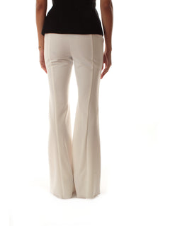 Iblues MARATEA pantalone a zampa da donna bianco