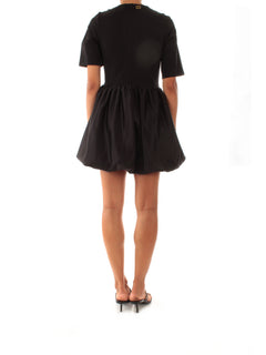 Twinset abito con gonna a palloncino da donna nero