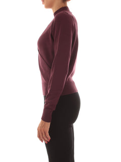 Twinset maglia con cut-out e incrocio da donna winetasting