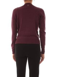 Twinset maglia con cut-out e incrocio da donna winetasting