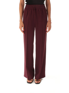 Twinset pantalone a palazzo a vita alta da donna winetasting