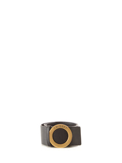Twinset cintura in simil pelle nero da donna