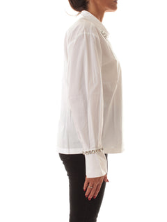 Iblues BRISTOL camicia da donna con ricami bianco