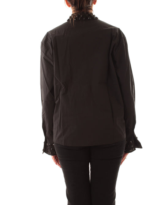 Iblues BRISTOL camicia da donna con ricami nero