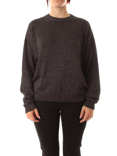 Iblues OCA maglia in filato lurex da donna asfalto