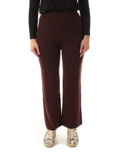 Iblues NANON pantalone in maglia da donna cioccolato