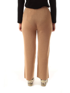 Iblues NANON pantalone in maglia da donna camel