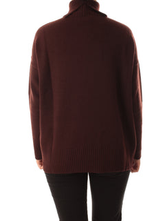 Iblues SELCE maglia dolcevita da donna cioccolato