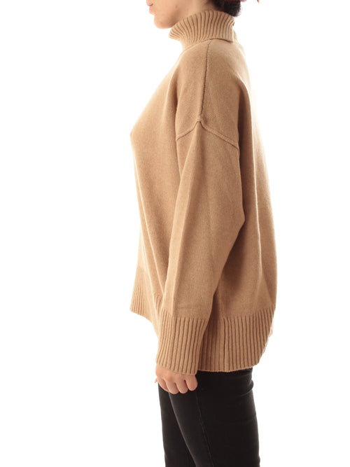 Iblues SELCE maglia dolcevita da donna camel