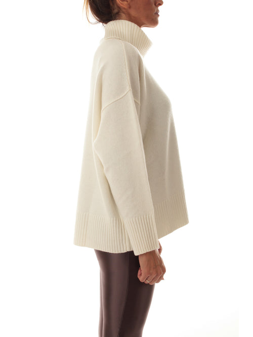 Iblues SELCE maglia dolcevita da donna paper