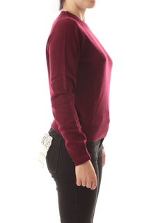 Iblues CEMBALLO maglia in lana da donna burgundy