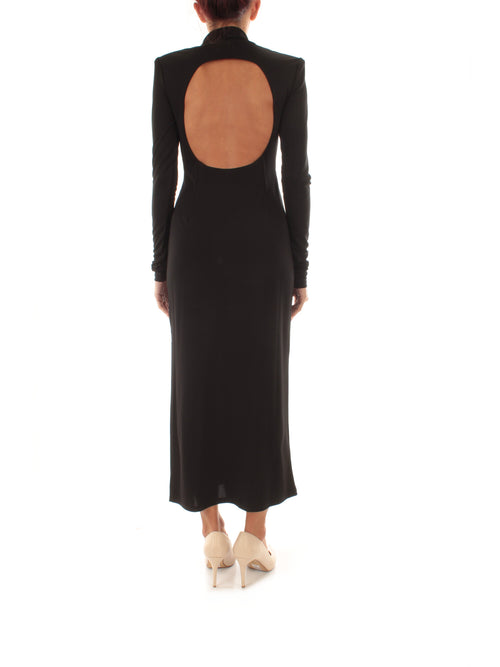 Iblues LERICI abito dolcevita da donna nero