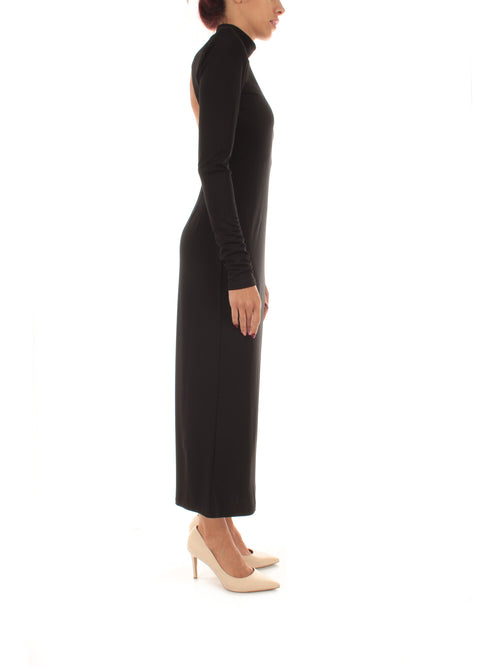 Iblues LERICI abito dolcevita da donna nero