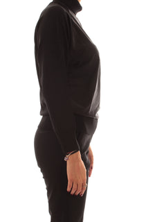 RRD-Roberto Ricci Designs Cupro Turtleneck Wom Soft Knit da donna black