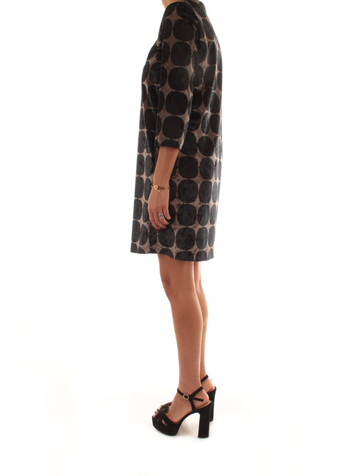 RRD-Roberto Ricci Designs Mina Sixty Sleeve Wom Dress da donna toupe