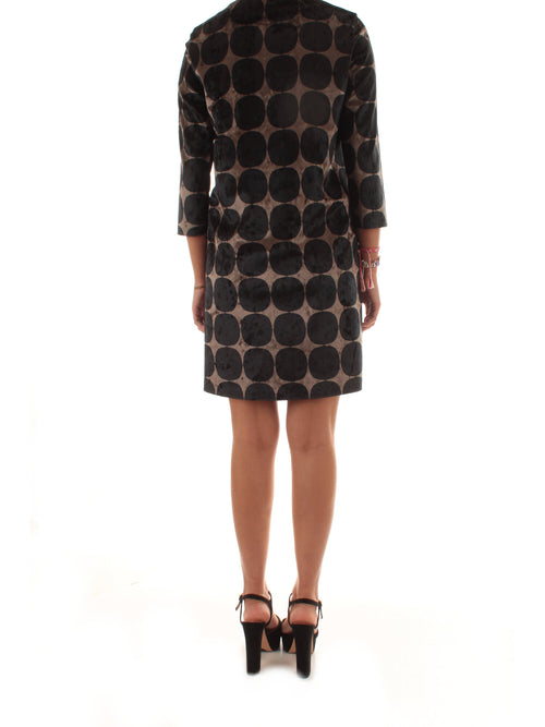 RRD-Roberto Ricci Designs Mina Sixty Sleeve Wom Dress da donna toupe