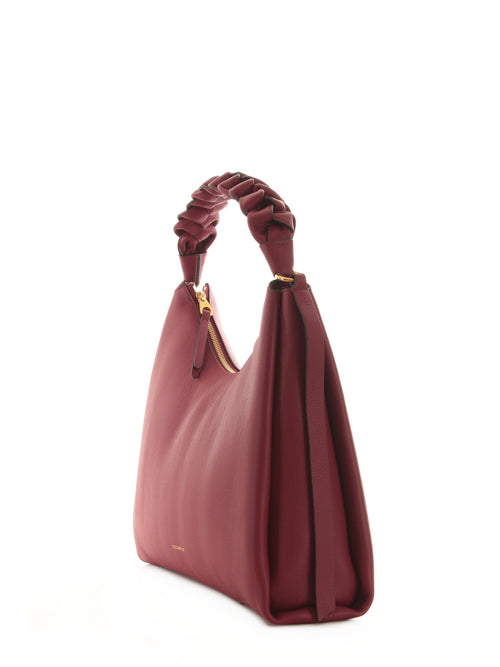 Coccinelle BOHEME MEDIUM borsa da donna ribes/prune
