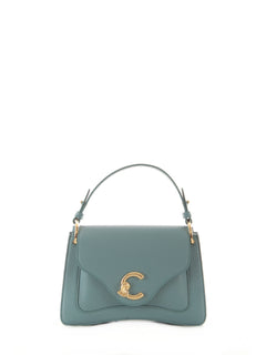 Coccinelle borsa C-ME small da donna in pelle artic blue