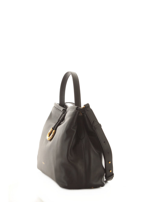 Coccinelle borsa LISBET in pelle da donna noir