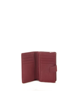 Coccinelle METALLIC SOFT portafoglio in pelle ribes da donna