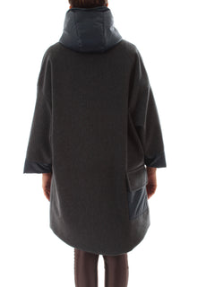 Guttha cappotto con cappuccio da donna jeans