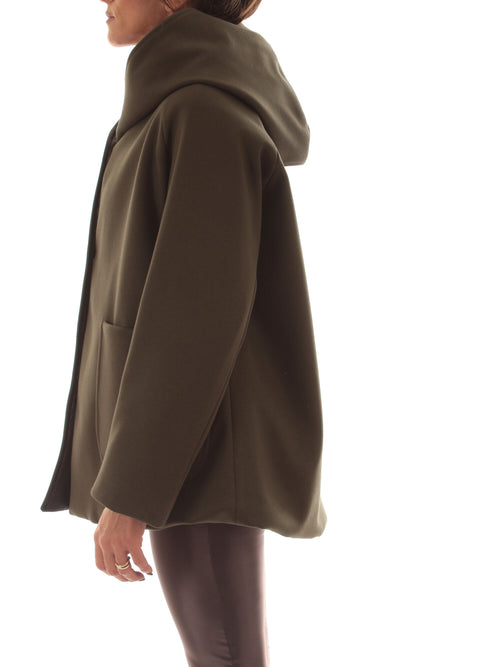 Guttha giubbino reversibile da donna verde/nero