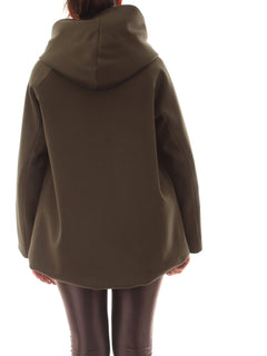 Guttha giubbino reversibile da donna verde/nero