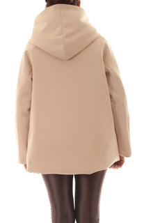 Guttha giubbino reversibile da donna bianco/gold