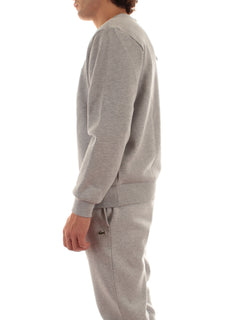 Lacoste felpa da uomo grigio chiaro
