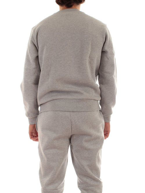 Lacoste felpa da uomo grigio chiaro