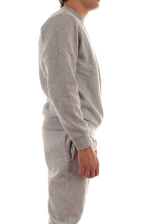 Lacoste felpa da uomo grigio chiaro