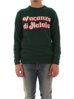 MC2 SAINT BARTH maglia HERON con ricamo VACANZE LOGO 51 da uomo