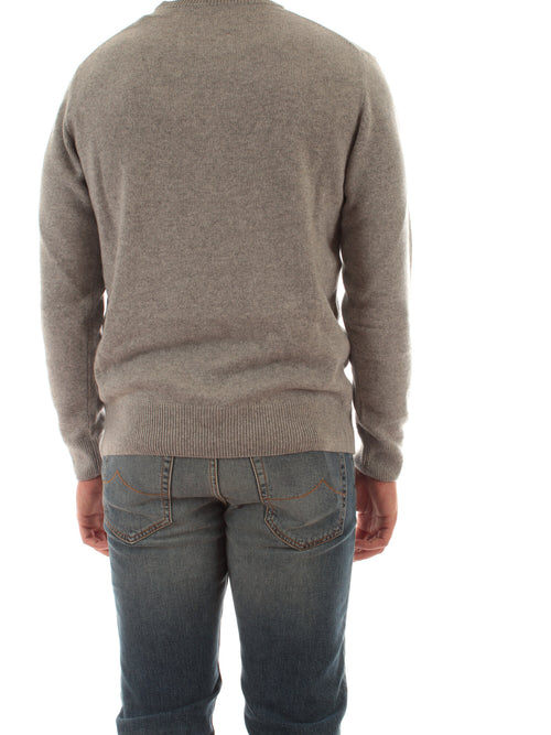 MC2 SAINT BARTH maglia HERON con ricamo VACANZE LOGO 15ML EMB da uomo