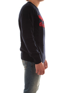 MC2 SAINT BARTH maglia HERON con ricamo VACANZE LOGO 6100 da uomo