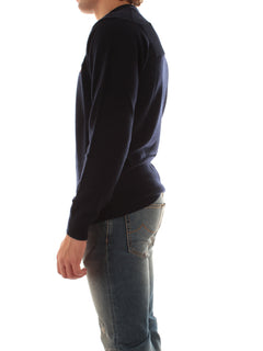 MC2 SAINT BARTH maglia HERON LIGHT EMBRY con ricamo VACANZE LOGO 6141 da uomo