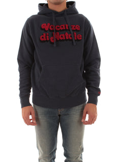 Mc2 Saint Barth Tribeca felpa con cappuccio da uomo VACANZE LOGO 61 EMB