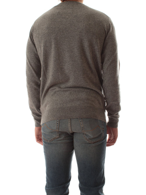 MC2 SAINT BARTH maglia HERON LIGHT con ricamo YUPPIES 15M EMB da uomo