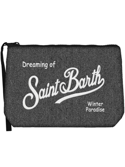 Mc2 Saint Barth ALINE DENIM W pochette in denim da uomo DENIM 00 EMB