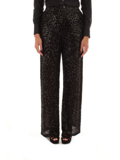 Mc2 Saint Barth LUCETTE pantalone in full paillettes da donna 00 black
