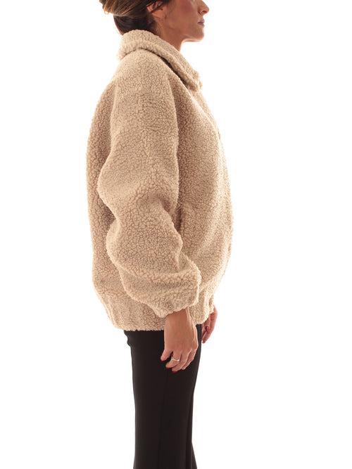 Mc2 Saint Barth JEANNE TEDDY giacca da donna SB CLASSIC LEO 00 PATCH