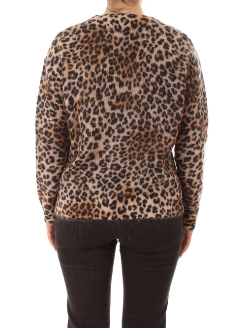 Mc2 Saint Barth ELARA PRINT maglia da donna SAND LEOPARD 19