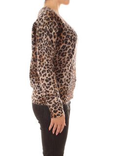 Mc2 Saint Barth ELARA PRINT maglia da donna SAND LEOPARD 19