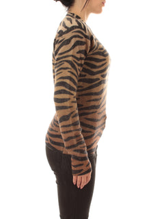 Mc2 Saint Barth New Queen Printed maglia girocollo da donna ZEBRA GRADIENT 19