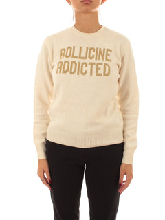 Mc2 Saint Barth New Queen maglia girocollo da donna BOLLICINE ADD 10