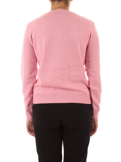 Mc2 Saint Barth New Queen maglia girocollo da donna STRASSATA 23 STRASS