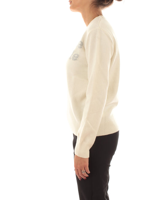 Mc2 Saint Barth New Queen maglia girocollo da donna VACANZE LOGO 10AR