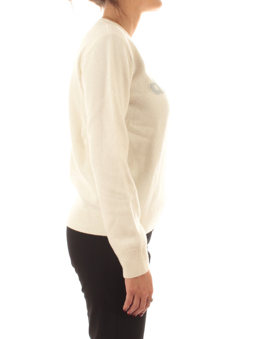 Mc2 Saint Barth New Queen maglia girocollo da donna VACANZE LOGO 10AR