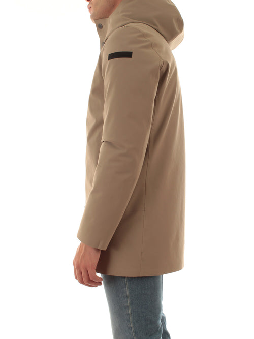 Rrd-roberto ricci designs DOWN UNDER FLOATING PARKA DA UOMO TABACCO