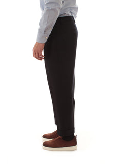 Berwich CHIAIA pantalone da uomo navy